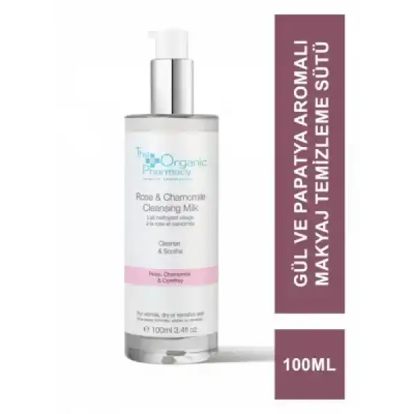 The Organic Pharmacy Rose & Chamomile Cleansing Milk 100ml