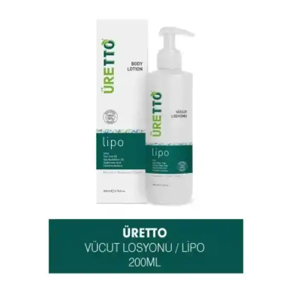 TTO Üretto Lipo Vücut Losyonu 200ml
