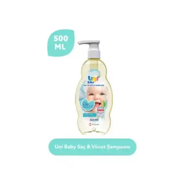 Uni Baby Saç ve Vücut Şampuanı 500 ml