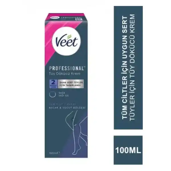 Veet Professional Tüy Dökücü Krem - Tüm Cilt Tipleri - 200 ml