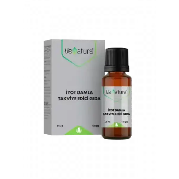 Venatura İyot Damla Takviye Edici Gıda 25 ml