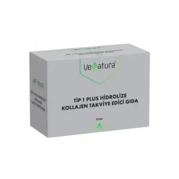 VeNatura Tip 1 Hidrolize Balık Kollajeni Takviye Edici Gıda 30 Saşe