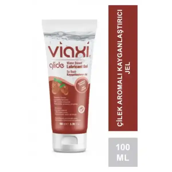 Viaxi Glide  Jel Çilek Aromalı 100 ml