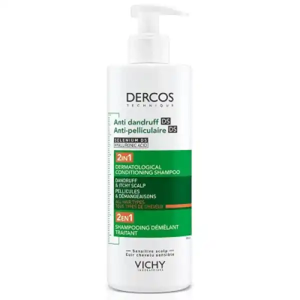 Vichy Dercos Anti-Dandruff Kepek Karşıtı Şampuan 2si 1 Arada 390 ml