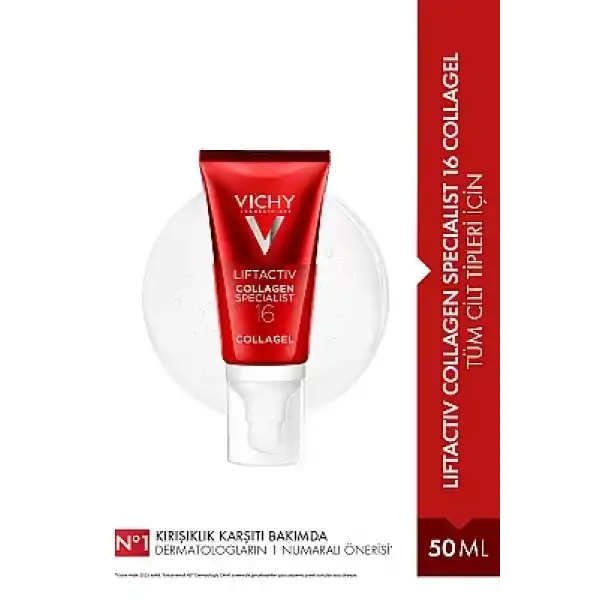 Vichy Liftactiv Collagen Specialist 16 Collagel Jel Krem 50ml