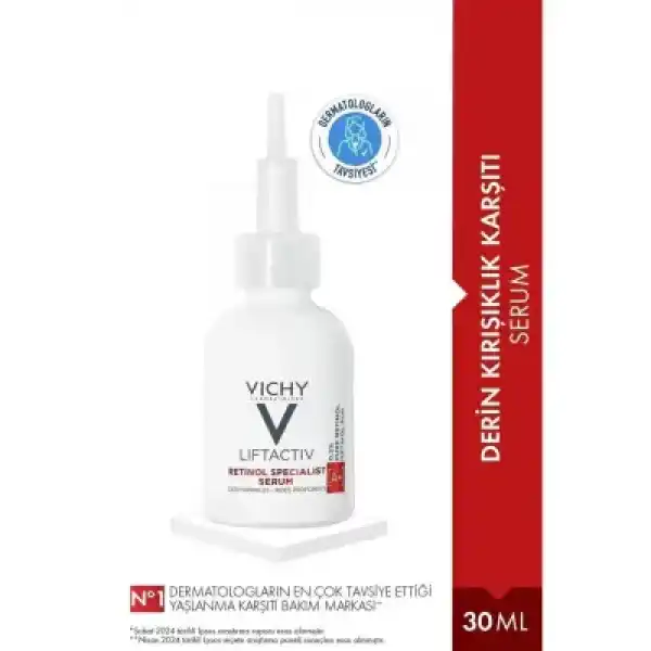 Vichy Liftactiv Retinol Specialist Derin Kırışıklık Karşıtı Serum 30ml