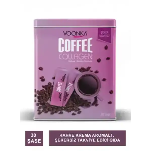 Voonka Coffee Collagen Cream 30 Şase