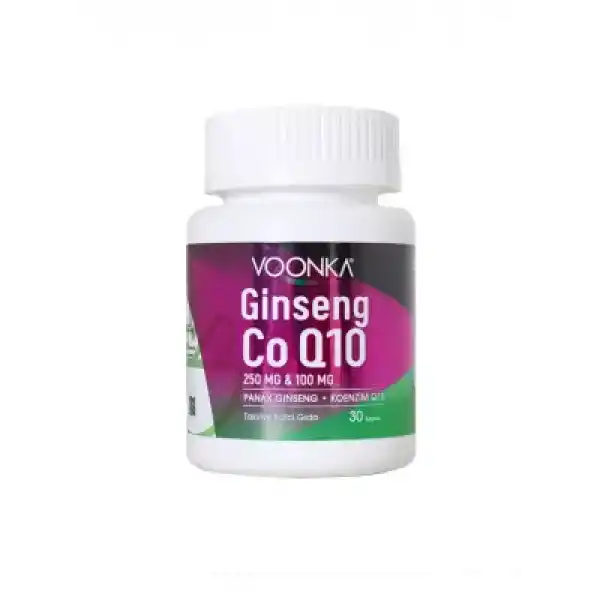 Voonka Ginseng Coenzyme Q10 30 Kapsül
