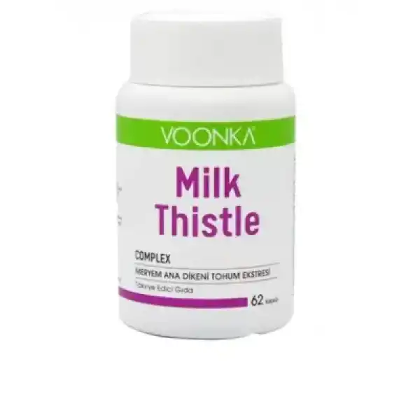 Voonka Milk Thistle Complex 62 Kapsül