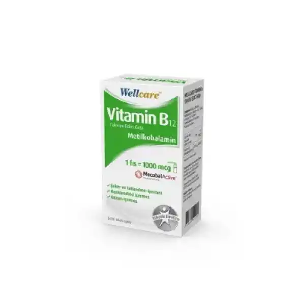 Wellcare Vitamin B12 1000 Mcg 5 ml