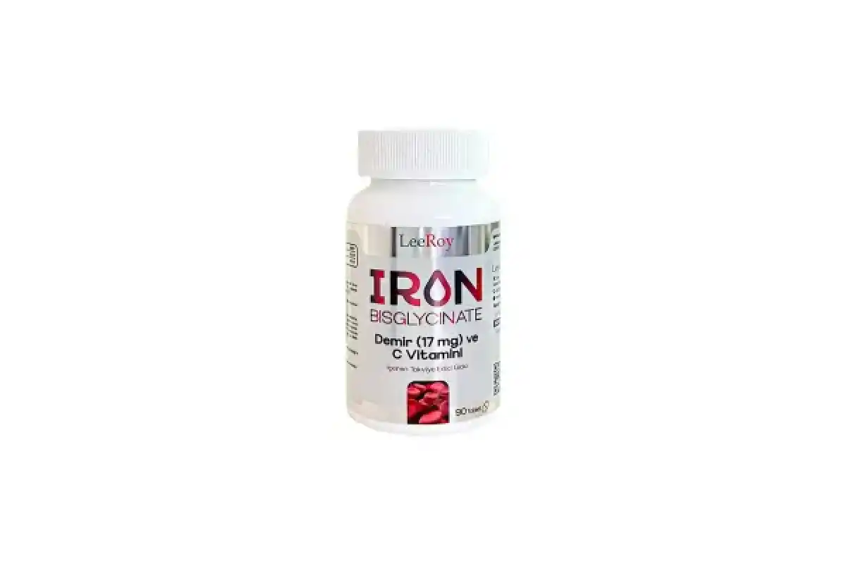 LeeRoy İron Bisglycinate 90 Tablet