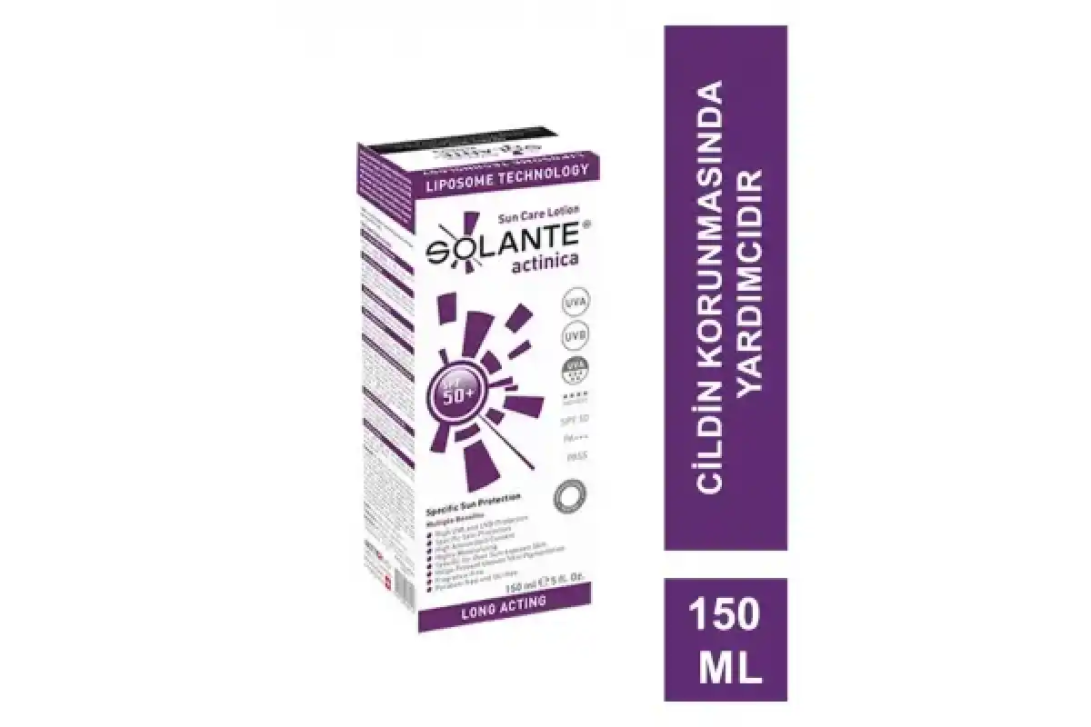 Solante Actinica Spf 50+ Güneş Koruyucu Losyon 150 ml