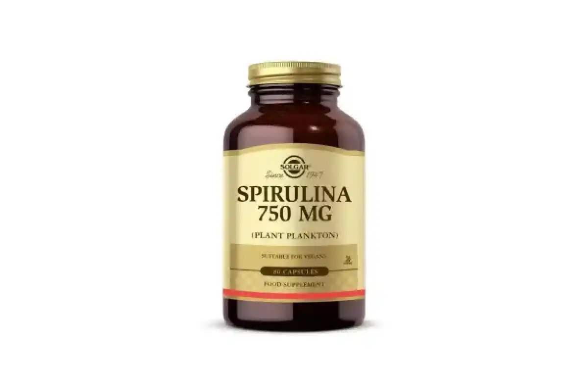 Solgar Spirulina 750 Mg 80 Kapsül