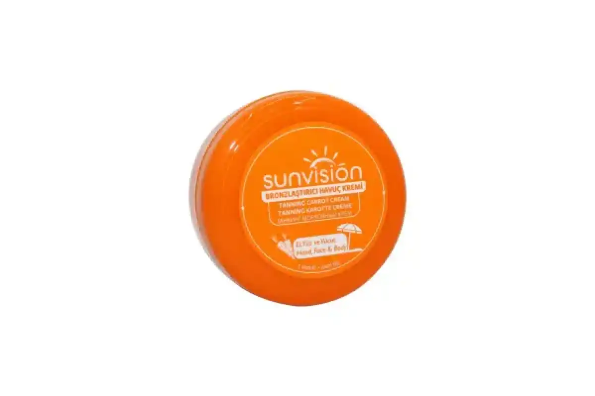 Sunvision Bronzlaştırıcı Havuç Kremi 100 ml