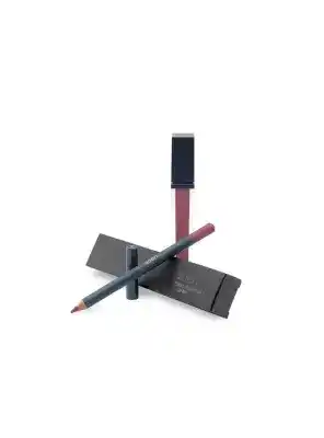 Aden Liquid Lipstick + Lipliner Pencil Set - 05 Shell -