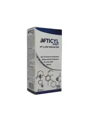 Afticyl Sprey - Aft ve Ağız Yaraları - 20ml