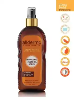 Alldermo Bronzlaştırıcı Sprey Güneş Yağı 200 ml