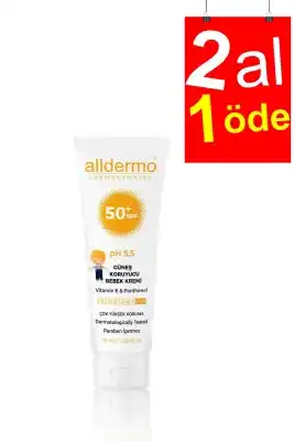 Alldermo Güneş Koruyucu Bebek Kremi SPF 50+ 75 ml - 2AL1ÖDE