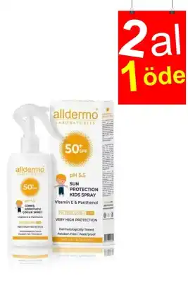 Alldermo Güneş Koruyucu Sprey Çocuk SPF 50+ 200 ml - 2AL1ÖDE