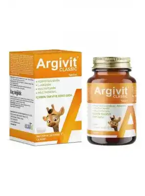 Argivit Classic Takviye Edici 30 Tablet