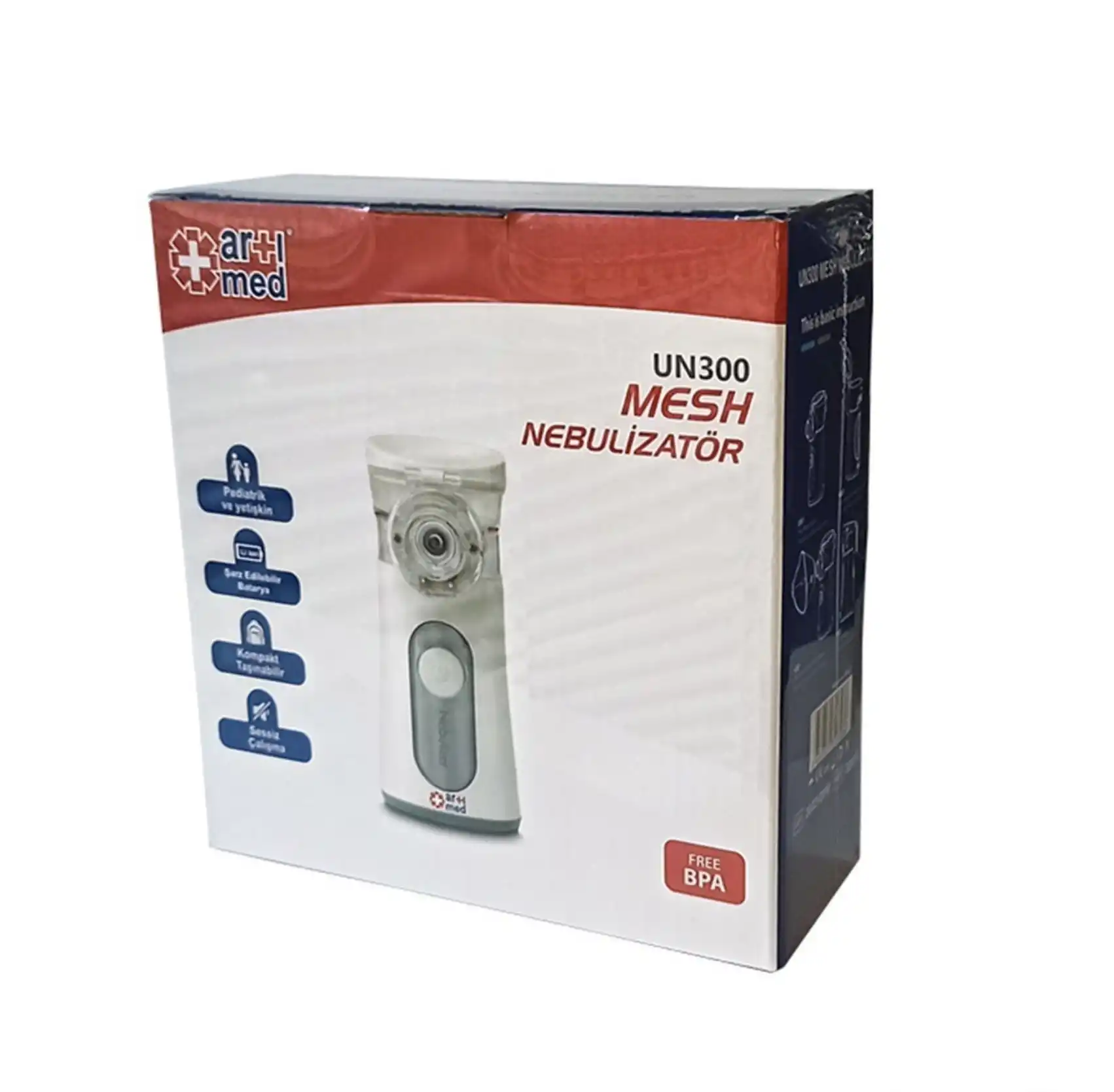 Artımed Mesh Taşınabilir Nebulizatör UN 300