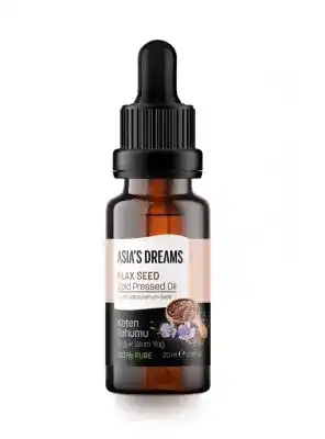 Asias Dreams Keten Tohum Soğuk Sıkım Yağ 20ml