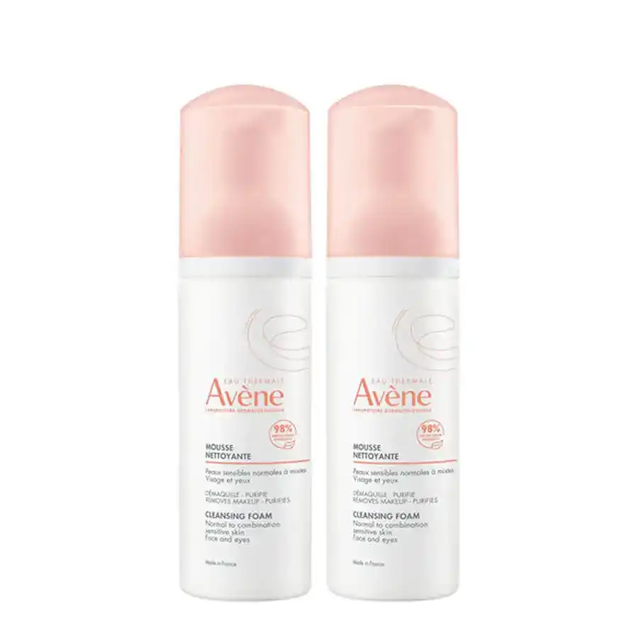 Avène Mousse Nettoyante Cleansing Foam 150 ml - İkili Paket
