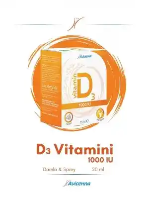 Avicenna D3 Vitamini 1000IU 20ml