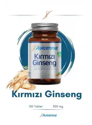 Avicenna Kırmızı Ginseng 500mg 130 Tablet