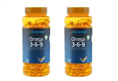 Avicenna Omega 3-6-9 200 Yumuşak Kapsül x 2 Adet