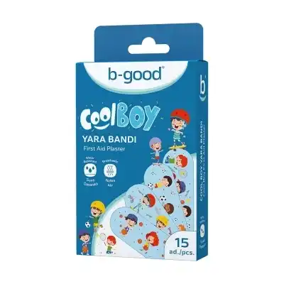 B-Good Cool Boy Çocuk Yara Bandı 15li