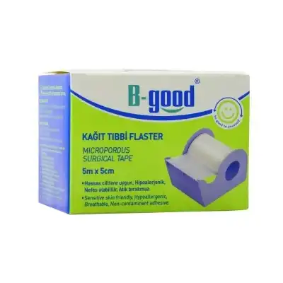 B-Good Kağıt Tıbbi Flaster 5m x 5cm