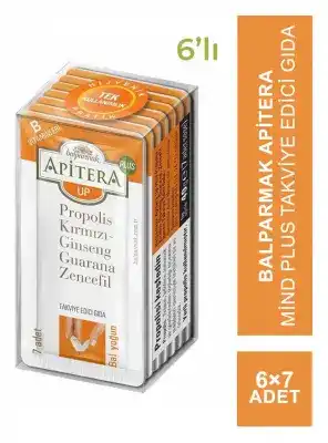 Balparmak Apitera Up Plus 6 Adet 7 x 7 GR