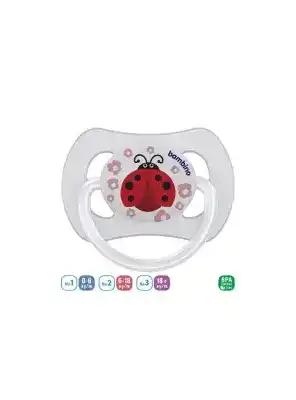 Bambino Desenli Kelebek Damaklı Emzik 0-6 Ay - P2497 -
