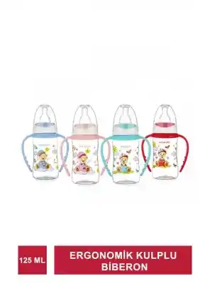 Bebedor Ergonomik Kulplu Biberon 125 ml  -76302-