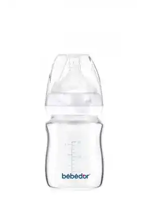 Bebedor Isıya Dayanıklı Cam Biberon 3+Ay 120ml -50301-