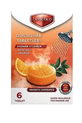 Benefico Poblex Duş Buhar Tabletleri (6 tablet x 25 gr)