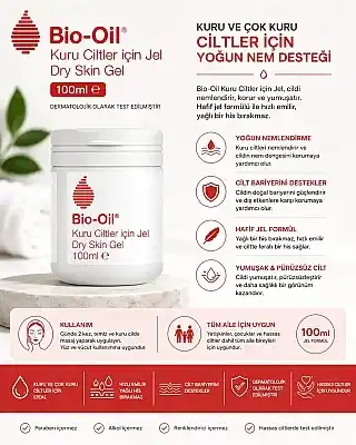 Bio-oil kuru cilt için jel 100ml