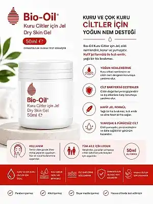 Bio-oil kuru cilt için jel 50ml