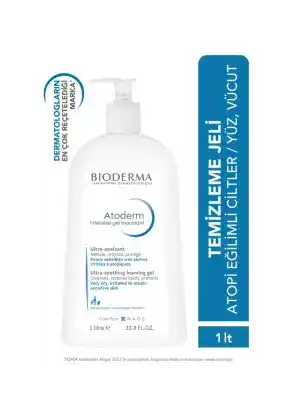 Bioderma Atoderm Intensive Foaming Gel Moussant 1 lt