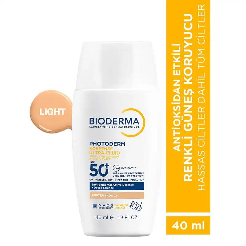Bioderma Photoderm XDefense Ultra-Fluid SPF50+ 40 ml - Light