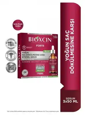 Bioxcin Forte 3lü Serum 3 x 50 ml