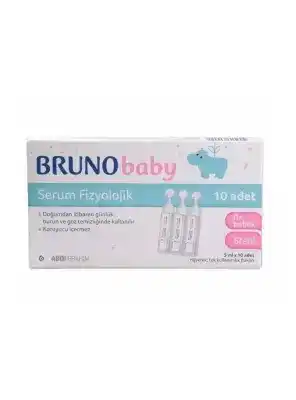 Bruno Baby Serum Fizyolojik 5 ml x 10 Adet