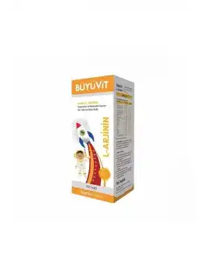 Büyüvit L Arginin Multivitamin ve Mineraller içeren Şurup 150ml