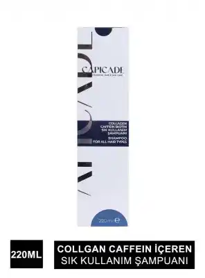 Capicade Collagen Caffein Biotin Sık Kullanım Şampuan 220 ml