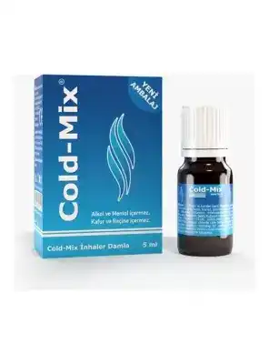 Cold Mix İnhaler Damla Mavi 5 ml