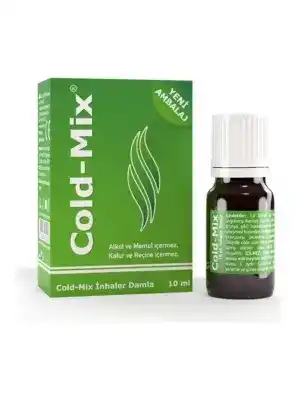 Cold Mix İnhaler Damla Yeşil 10 ml