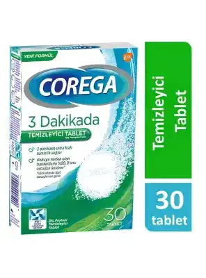 Corega Diş Protezi Temizleyici 30 Tablet