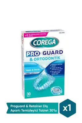 Corega Proguard & Retainer Temizleyici 30 Tablet