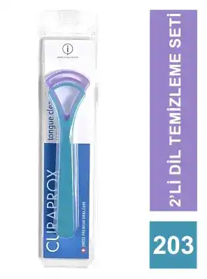 Curaprox CTC-203 Dil Temizleme Aparatı 2li